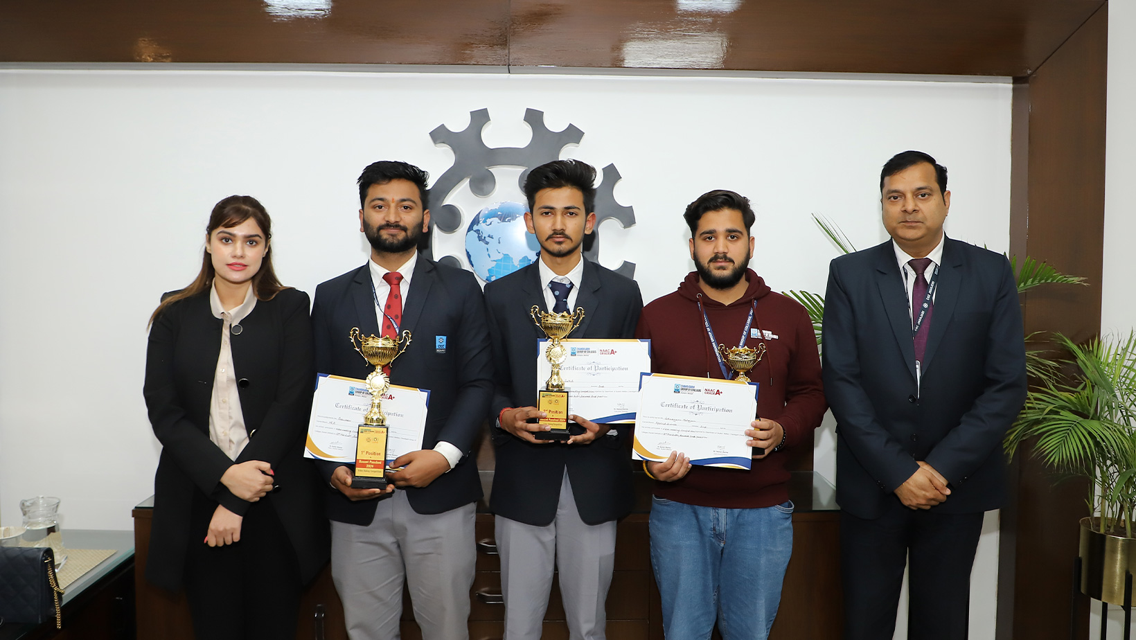 CGC Jhanjeri Celebrates Winners of C-Click Club Competition