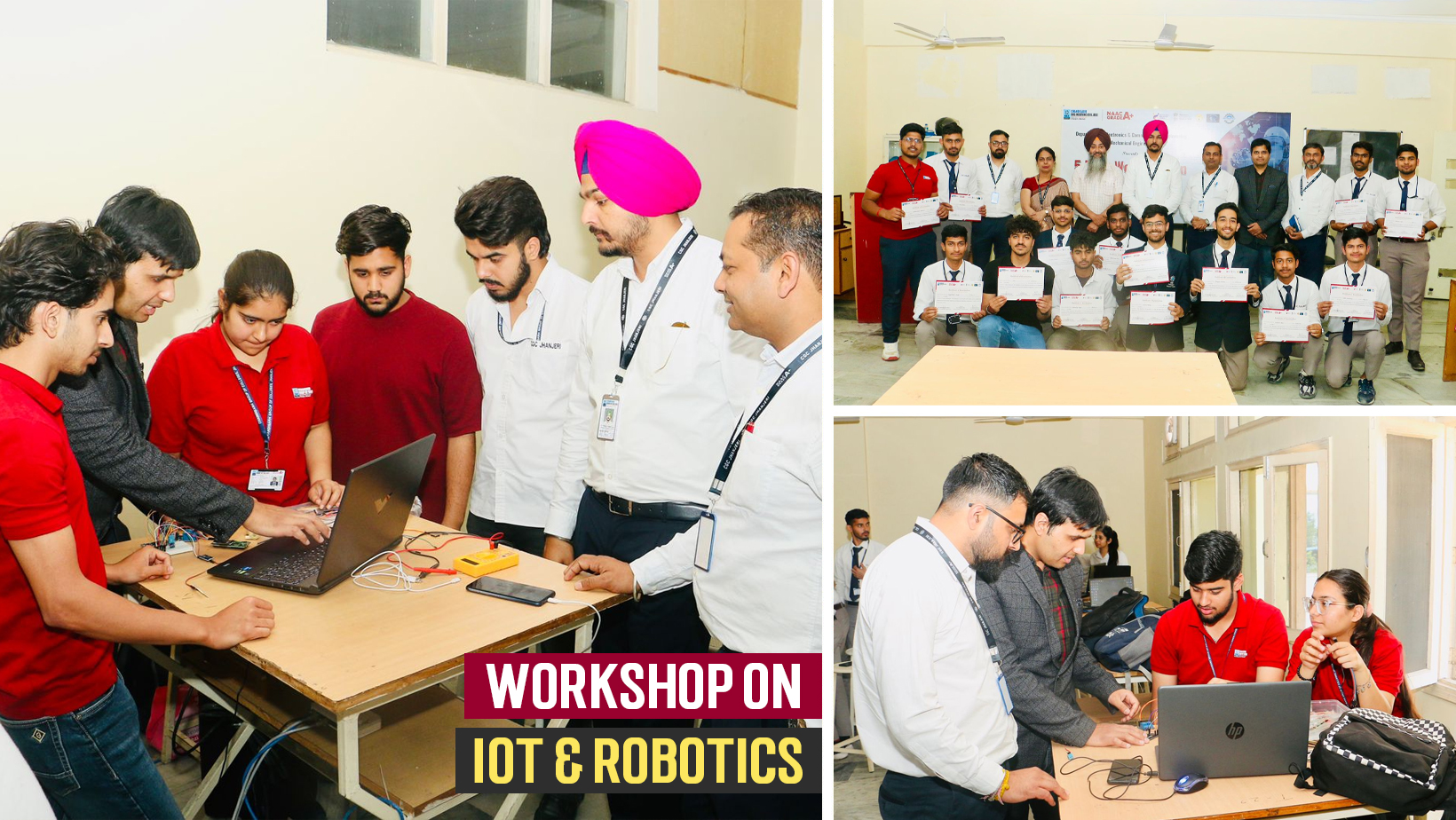 Workshop on IoT and Robotics
